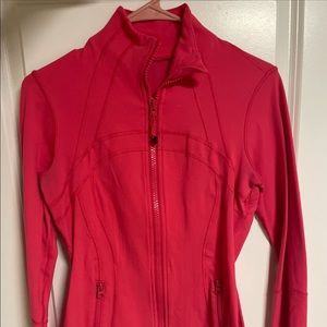 Pink lululemon define jacket